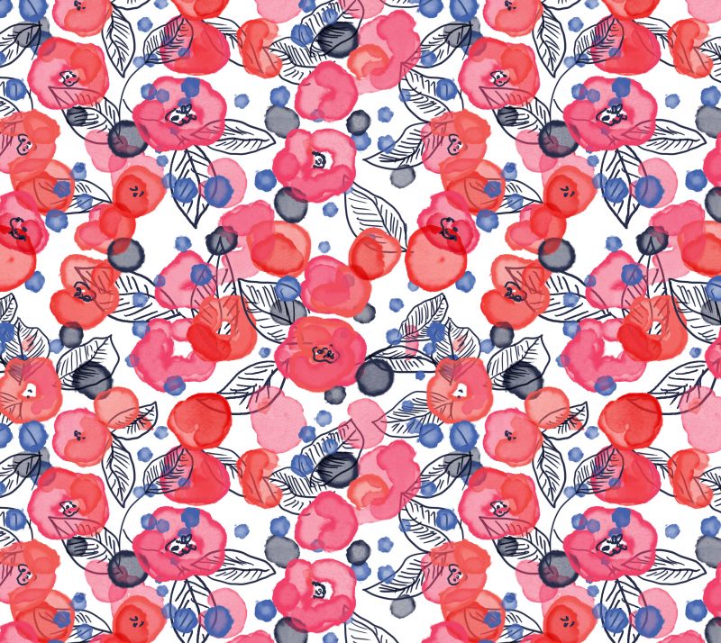 Seamless surface pattern repeat