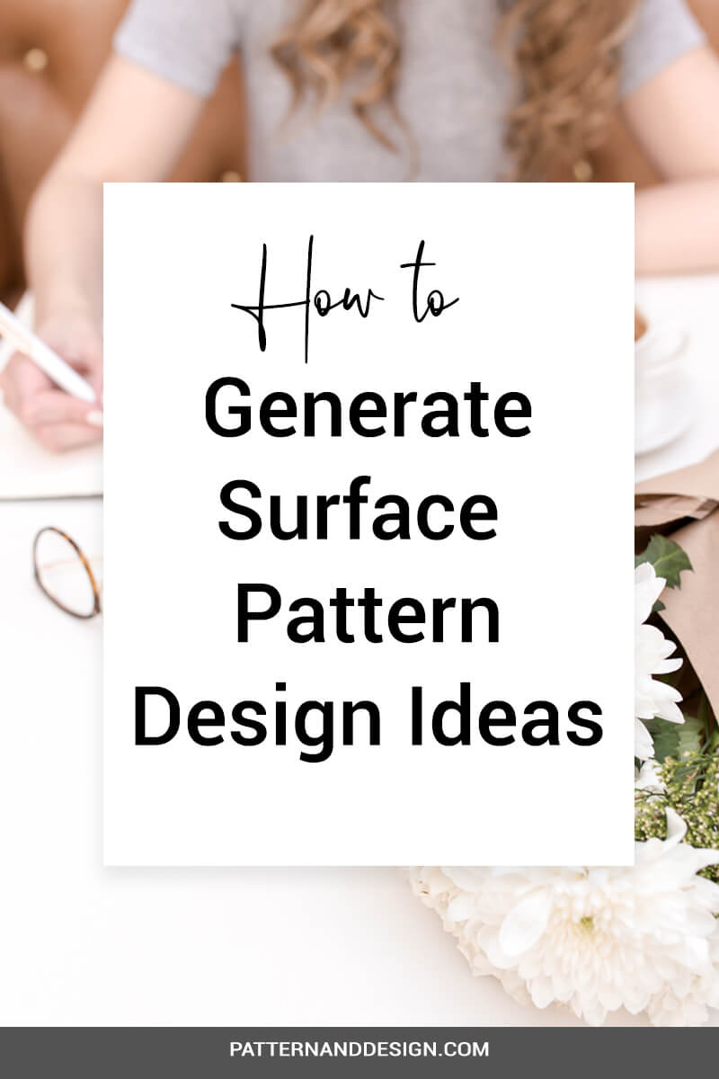 How to generate Surface Pattern Design ideas