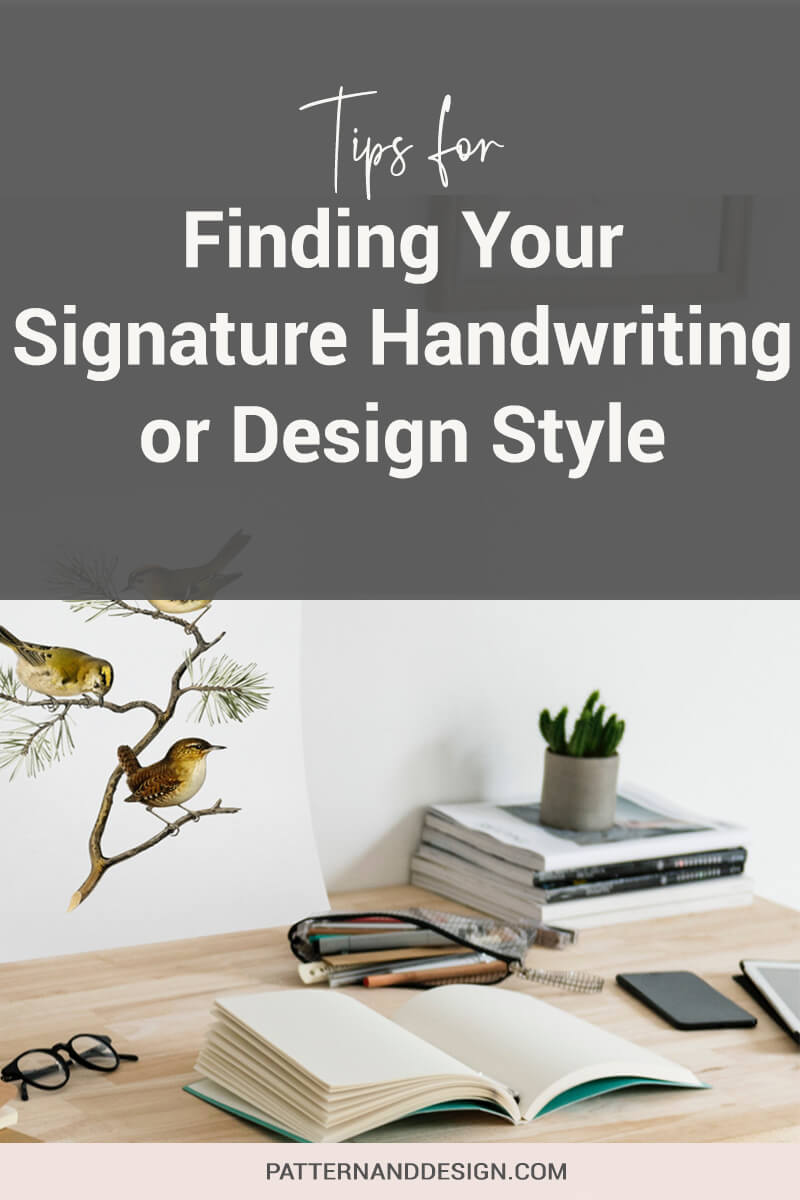 Tips to finding your signature design style