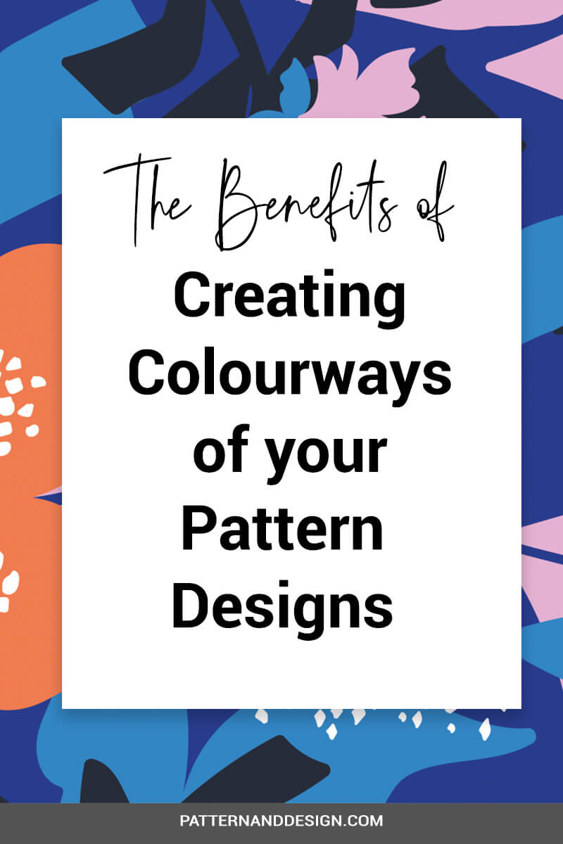 The benefits of creating colourways