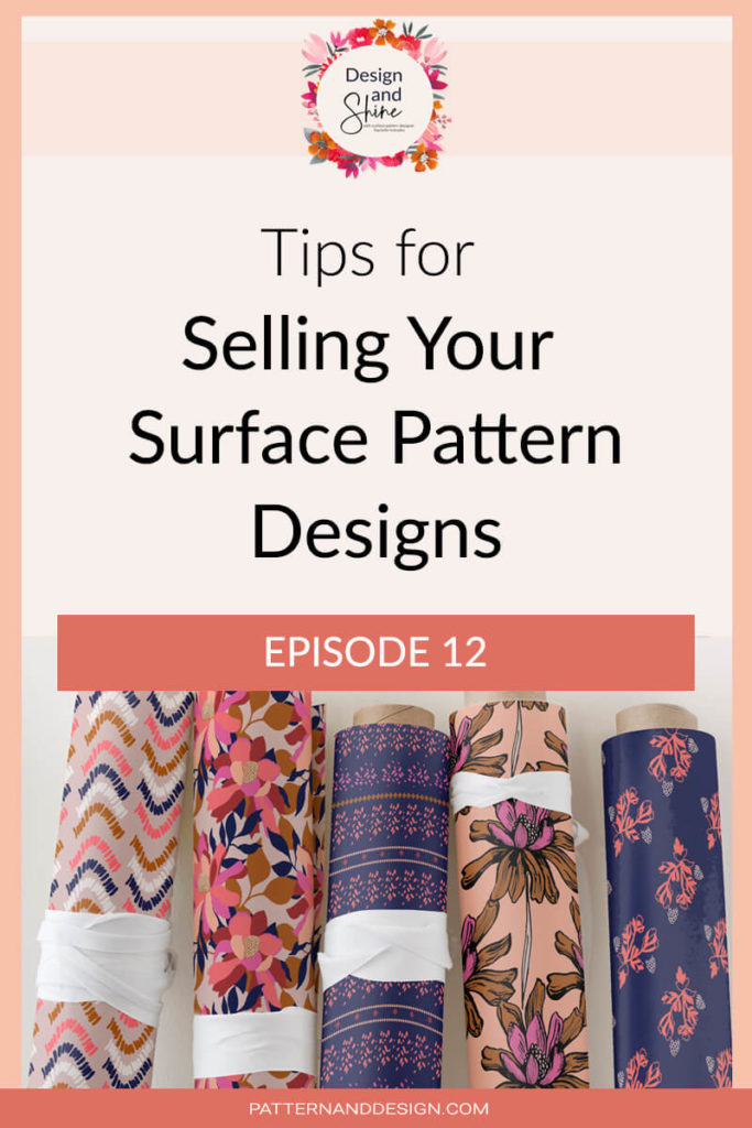 Different ways to sell your pattern designs Pattern and Design
